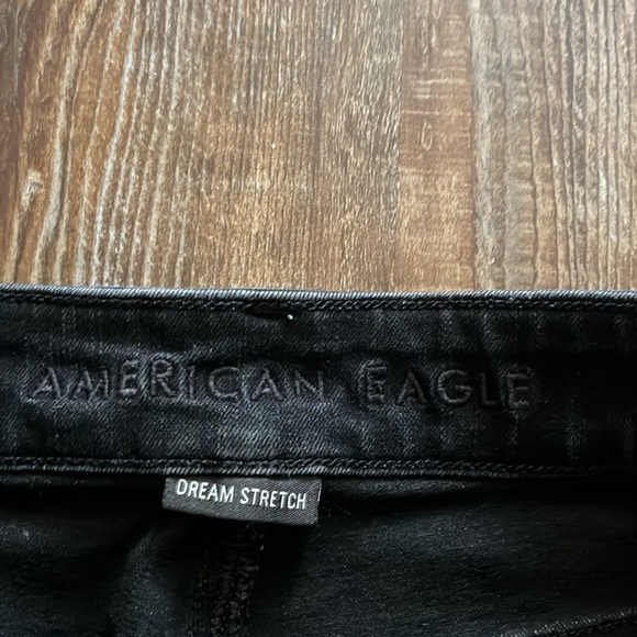 American Eagle Black Dream Stretch High Rise Jegging - Picture 5 of 7